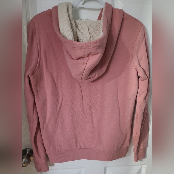 Roxy Zip Sweater with Fleece size Medium - Picture 3 of 5